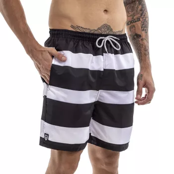 Short Tactel Masculino Forthem Stripes 0144 - 4645... - Forthem ®