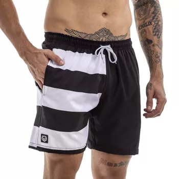 Short Tactel Masculino Forthem Estampado Stripes 2... - Forthem ®