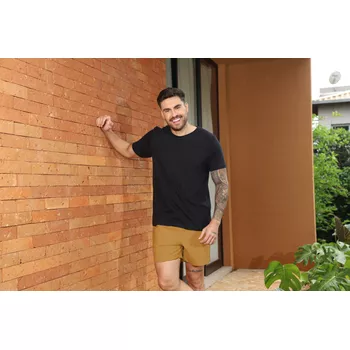 Short Masculino Forthem Linho Basico AÇAFRAO - 00... - Forthem ®