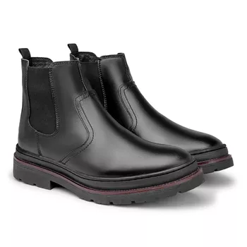 Bota Chelsea Londres em Couro - Preto - Calçados Laroche