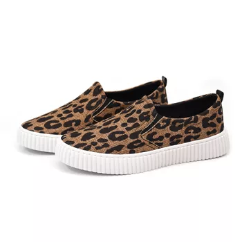 Slip On Babi - Tecido Onça - B503 - Outlet Banana Rosa