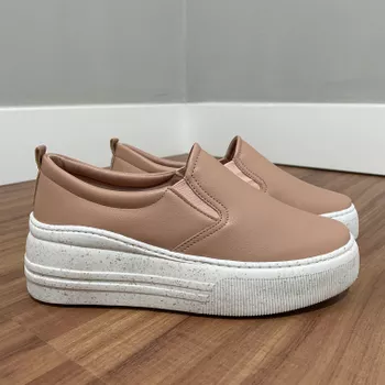 Slip On Eloá - Rosê - B520 - Outlet Banana Rosa