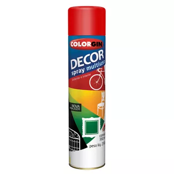 Spray Decor Vermelho - Colorgin - PinteDecore