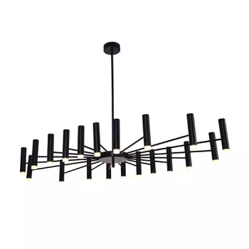 Pendente Vinte Preto / Branco 20xled 3w - PinteDecore