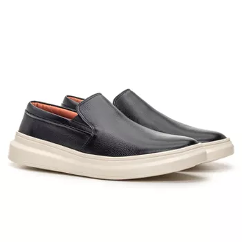 Sapato Casual Quimper Preto - Rambourg | Sapatos em Couro