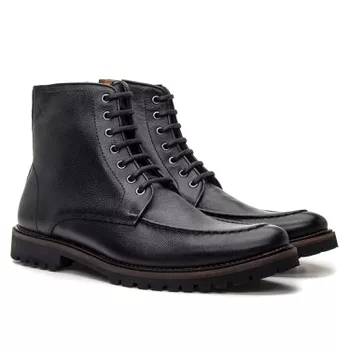 Coturno Masculino Concórdia Preto - Rambourg | Sapatos em Couro