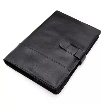 Capa de Agenda em Couro Preto Atacado - Rambourg | Sapatos em Couro