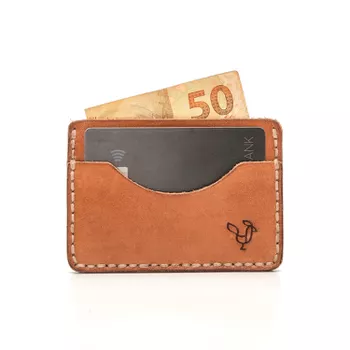 Carteira Porta Cartão Caramelo Atacado - Rambourg | Sapatos em Couro