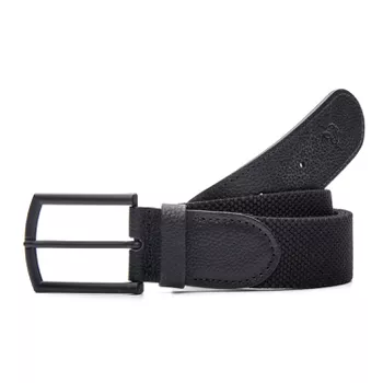 Cinto Masculino Couro e Elástico Ajustável 4cm largura Preto - Rambourg | Sapatos em Couro