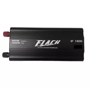 Inversor de Tensão 12V/220V 1600W Pico-800W IF1600-1 - Flach - Ritec Máquinas e Ferramentas