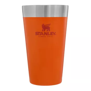 Copo Térmico de Cerveja Signal Orange 473ml - STANLEY - Ritec Máquinas e Ferramentas