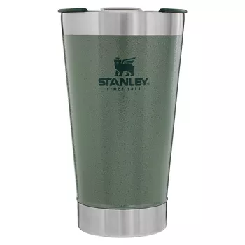 Copo Térmico de Cerveja c/ Tampa Hammertone Green 473ml - STANLEY - Ritec Máquinas e Ferramentas