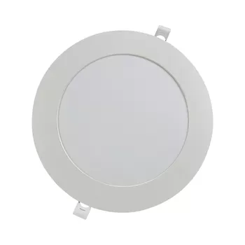 Plafon LED Branco Redondo de Embutir 24W 3.000K - Noll - Ritec Máquinas e Ferramentas