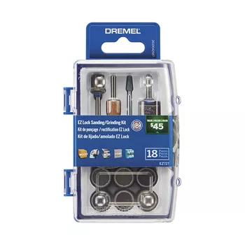 Kit de Acessórios de Micro Retífica Para Esmerilhar e Lixar 18 Pçs EZ727 - Dremel - Ritec Máquinas e Ferramentas