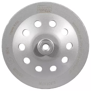 Rebolo Diamantado Tipo Prato c/ Rosca 180x14mm (573,0006) - Graff Vantage - Ritec Máquinas e Ferramentas