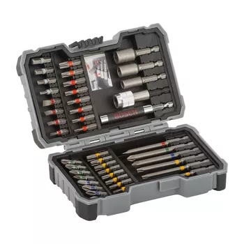 Kit de Pontas e Soquetes Bosch para parafusar com 43 Peças - Ritec Máquinas e Ferramentas