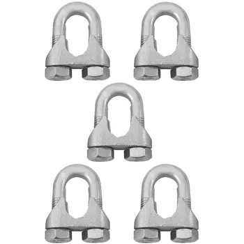 Kit Clips Grampo Para Cabo de Aço 1'' 1,0010 (Com 5 Unidades) - Nord - Ritec Máquinas e Ferramentas