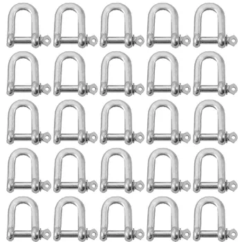 Kit Manilha Reta Para Cabo De Aço 3/8'' 2,0004 (Com 25 Unidades) - Nord - Ritec Máquinas e Ferramentas