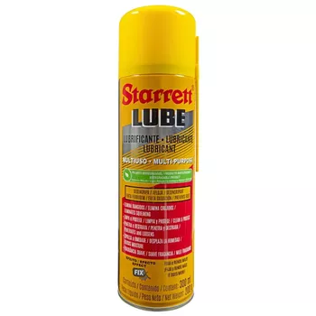 Desingripante E Lubrificante Spray Multiuso (S-LUB300) - Starrett - Ritec Máquinas e Ferramentas
