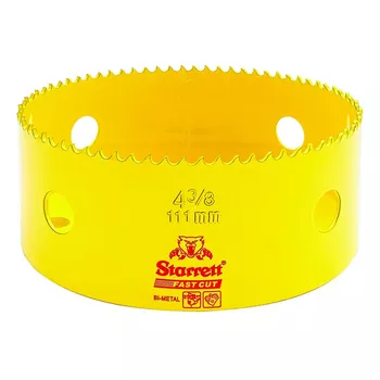 Serra Copo Fast Cut 111 - 4.3/8'' (FCH0438-G) - Starrett - Ritec Máquinas e Ferramentas