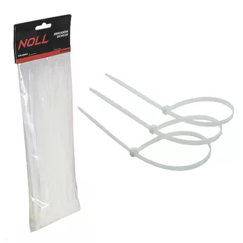 Abraçadeira de Nylon Natural 4mm X 250mm (80,0006) - Noll - Ritec Máquinas e Ferramentas
