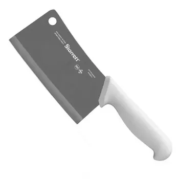 Cutelo Com Lâmina Especial 6'' / 15cm e Cabo Branco (BKW509-6) - Starrett - Ritec Máquinas e Ferramentas