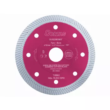Disco Diamantado Durokort 115mm - Cortag - Ritec Máquinas e Ferramentas