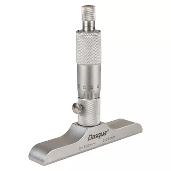 Micrômetro de Profundidade 0 á 100mm (417,0050) - Dasqua - Ritec Máquinas e Ferramentas