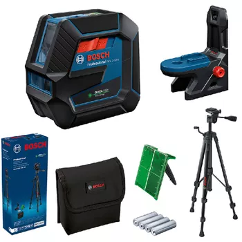 Nivelador de Linhas Verdes 50m com Pontos GCL 2-50 G Bosch - Ritec Máquinas e Ferramentas
