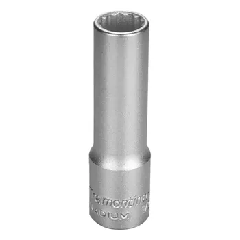 Soquete Estriado Longo 1/2'' x 12mm (44829/112) - Tramontina Pro - Ritec Máquinas e Ferramentas