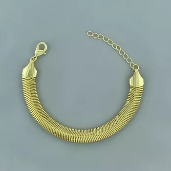 Pulseira Lacraia Semijoia - 108296 - Roanne Jóias