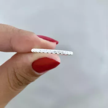 Aparador com Zirconia Prata 925 - 1011831335 - Roanne Jóias