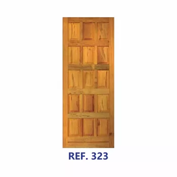 PORTA MADEIRA ANGELIM PEDRA MACIÇA ALMOFADA 0,80X2,10MT REF. 323