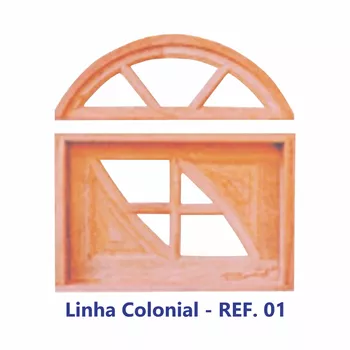 BÁSCULA COLONIAL FOLHA EM ANGELIM PEDRA MACIÇO REF. 01