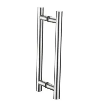 PUXADOR RETO TUBULAR TIPO H 60CM METALPLAS