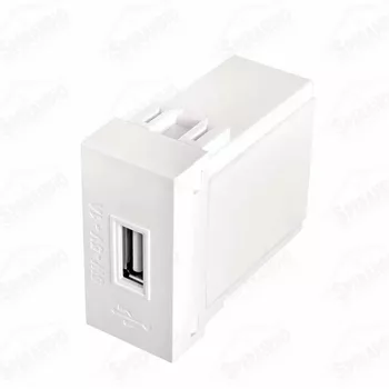 MÓDULO FAME USB BIVOLT 15W 3A MO/EV E BLANC+