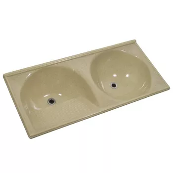 TANQUE DECORALITA MARMORE SINTETICO MARROM IMPERIAL