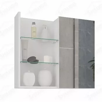 ESPELHEIRA JASMIM 60CM BRANCO MGM