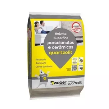 REJUNTE RESINADO QUARTZOLIT PARA PORCELANATO 1KG