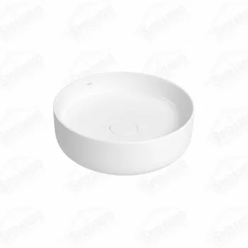 CUBA REDONDA APOIO 40 CM BRANCO