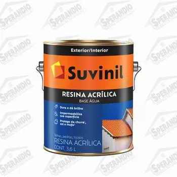 TINTA 3,6LT RESINA ACRÍLICA BASE D'AGUA P/TELHA SUVINIL