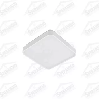 PLAFON LED QUADRADO 280MM ACRILICO LISO BRANCO - BLUMENAU 