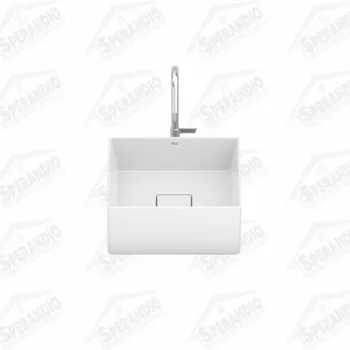 CUBA APOIO 300X300MM T3 QUADRADA BRANCO - ROCA 