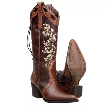 Bota Country Feminina Capelli Boots Outback Pinhão - Store Country