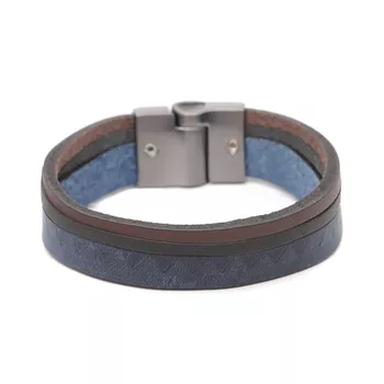 Pulseira Tripla em Couro Valentus - Valentus Menswear