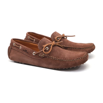 Drive Masculino Goa Camurça Chocolate Samello - SAMELLO