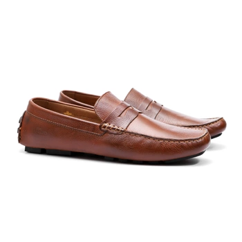 Drive Masculino Loafer Toscana Havana Samello - SAMELLO