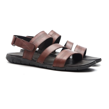 Sandália Masculina Fluence Castanho Samello - SAMELLO