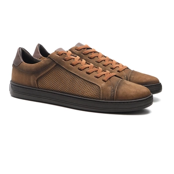 Tênis Casual Masculino Tuyu Ubr Brown Samello - SAMELLO