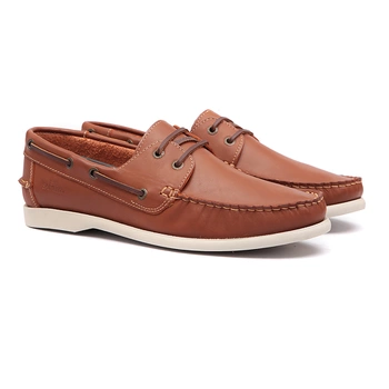 Deckshoes Masculino Gran Orange Samello - SAMELLO